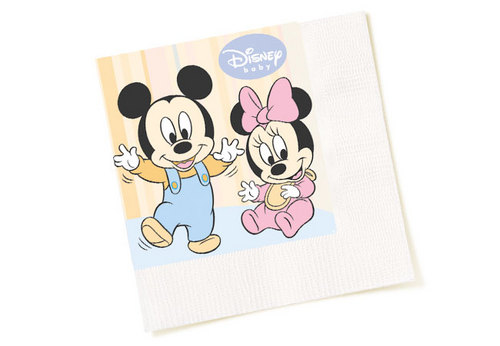 GUARDANAPO DISNEY BABY MICKEY- PCT C/ 16
