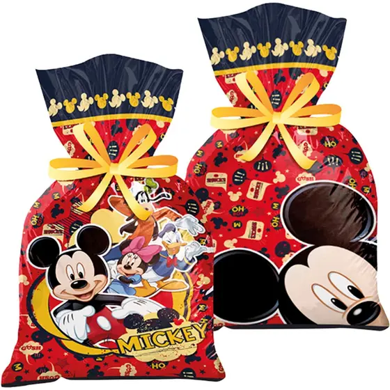 SACOLA SURPRESA MICKEY CLASSICO - 08un