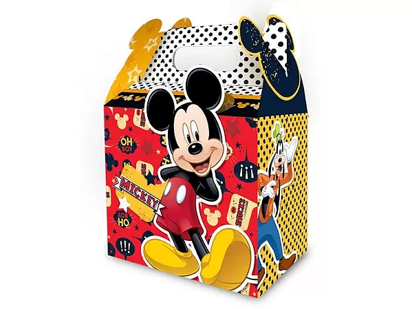 CAIXA SURPRESA MALETA MICKEY CLASSICO - 08un