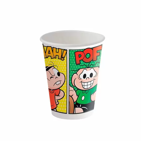 COPO DE PAPEL TURMA DA MONICA 200 mL - 08un