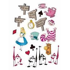 MINI PERSONAGENS DECORATIVOS ALICE