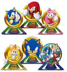 DECORAÇÃO DE MESA SONIC C/6 UND - REGINA