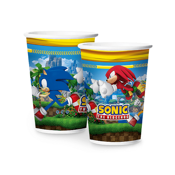 COPO DE PAPEL  SONIC - 12 un