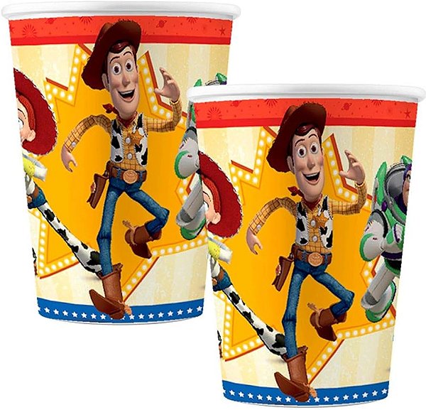 COPO DE PAPEL 180ML TOY STORY PCT C/8 UND -REGINA- C