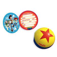 CONVITE GRANDE TOY STORY PCT C/8 UND -REGINA