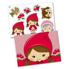 KIT DECOR. CHAPEUZINHO VERMELHO -FESTCOLOR