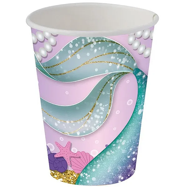 COPO DE PAPEL 200 mL SEREIA - 08 un