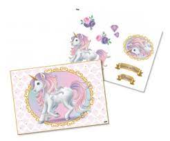 KIT DECORATIVO UNICORNIO - FESTCOLOR