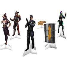 DECOR DE MESA PCT C/8 UN FREE FIRE - FESTCOLOR