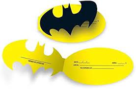 CONVITE BATMAN 4M GEEK - FESTCOLOR