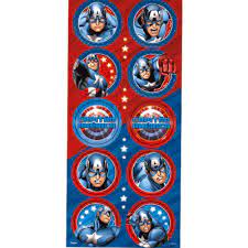 ADESIVO RED CAPITÃO AMERICA- -REGINA