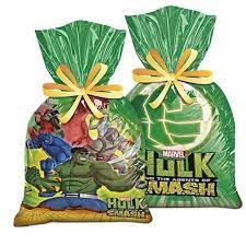 SACOLA SURPRESA PLAST HULK ASSEMBLE REF 77-REGINA