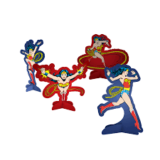 DECORAÇAO DE MESA MULHER MARAVILHA - FESTCOLOR