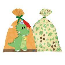 SACOLA PLASTICA DINO BABY PCT C/8 UN - FESTCOLOR