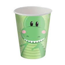 COPO PAPEL 200 ML DINO BABY C/8 UND