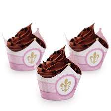 WRAPS CUPCAKE DUPLA FACE REINO MENINA CROMUS