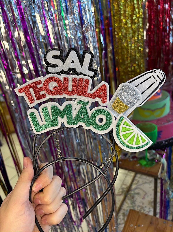 TIARA CARNAVAL SAL TEQUILA E LIMAO