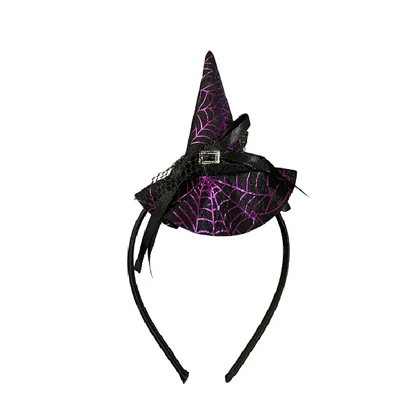 Tiara Halloween Fivela Roxo