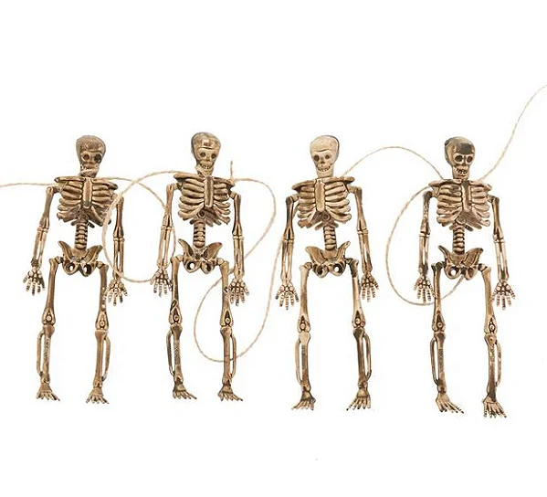 Varal Esqueleto Halloween – 8 Unidades