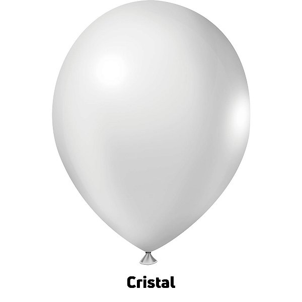Balão Liso Cristal