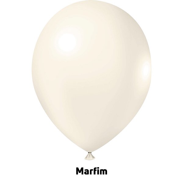 Balão Liso Marfim