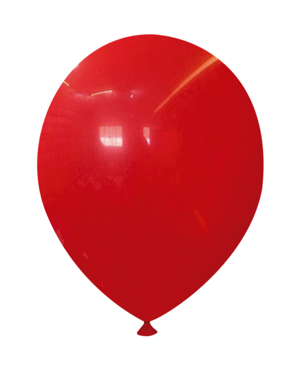 Balão Liso Vermelho Rubi