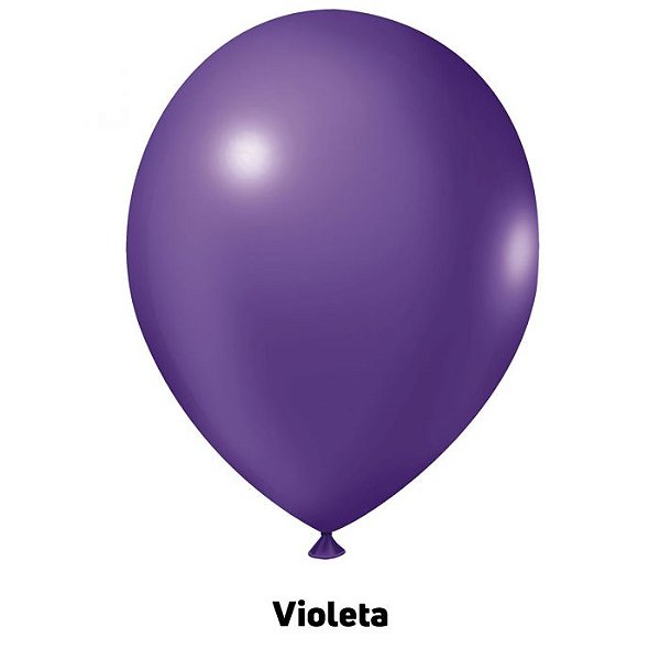 Balão Liso Violeta