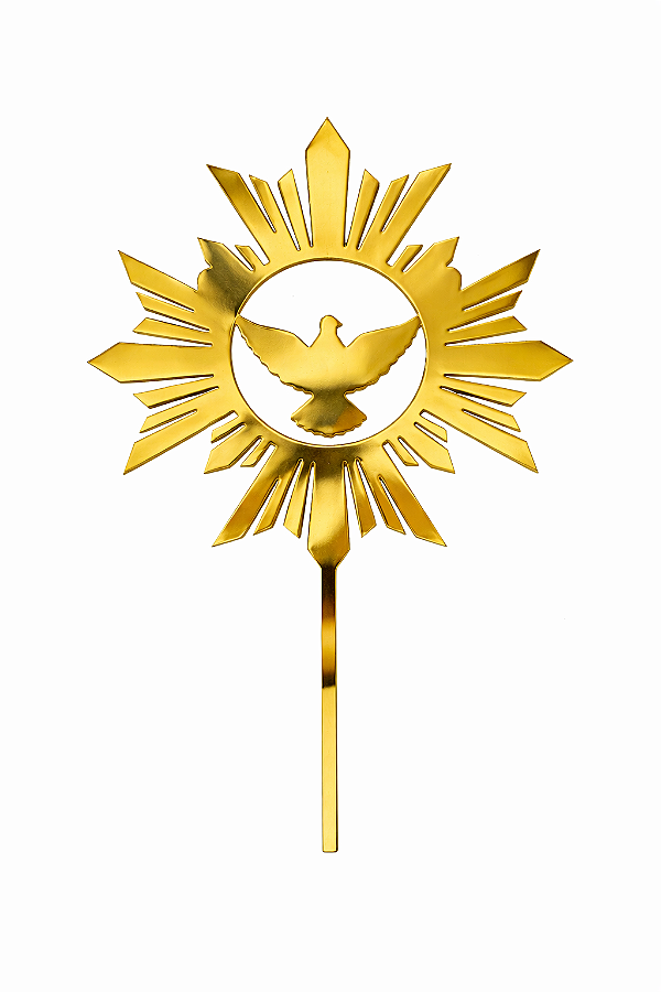 Topo de Bolo Acrílico 90 Anos Dourado – 18 cm x 12 cm