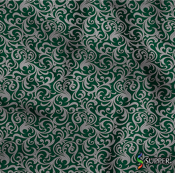 Tnt Estampado Metro - Arabesco Verde