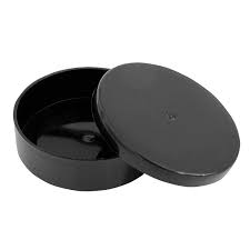 Latinha Plástica Colorida – 10 Unidades - Preta