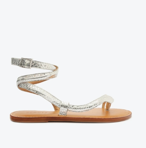 Schutz 633-Sandalia Rasteira S 04237 0334 0002 27-Prata