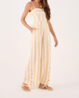 Dress To 1001-Macacao F.Color 07010900 1398-Bege/Off