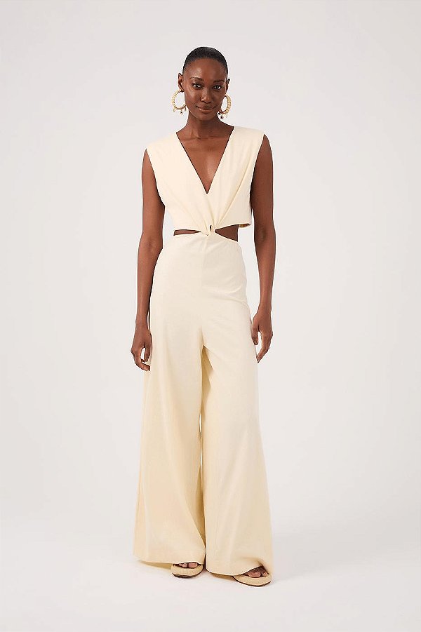 Dress To 1001-Macacao F.Color 07230902 134-Creme