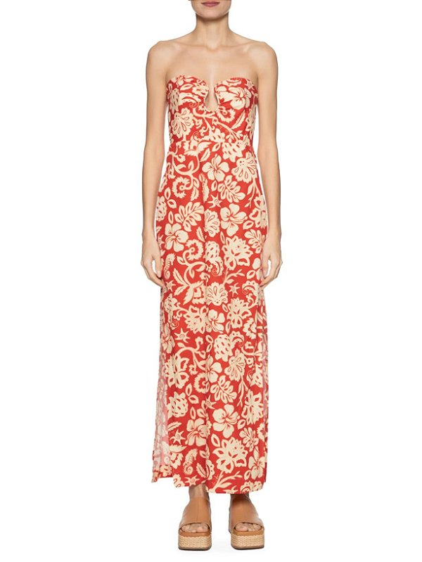 Dress To 956-Vestido Cropped 01342503 1185-Off/Verm