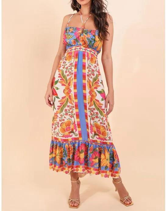Farm 816-Vestido Midi 333102 190-Rose