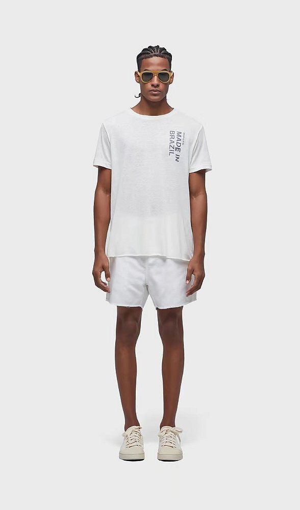 Osklen 8-Camiseta M/C 68140 413-Off White