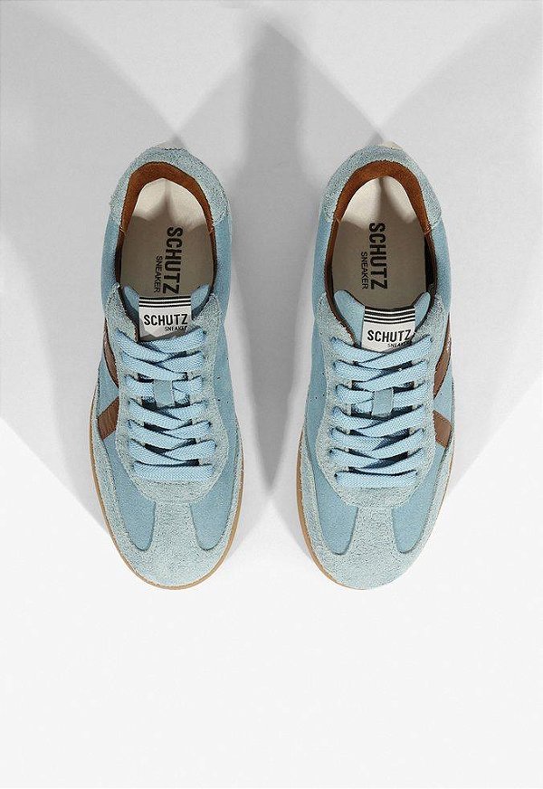 Schutz 337-Tenis Fem. S 22277 0002 0004 130-Azul Celeste