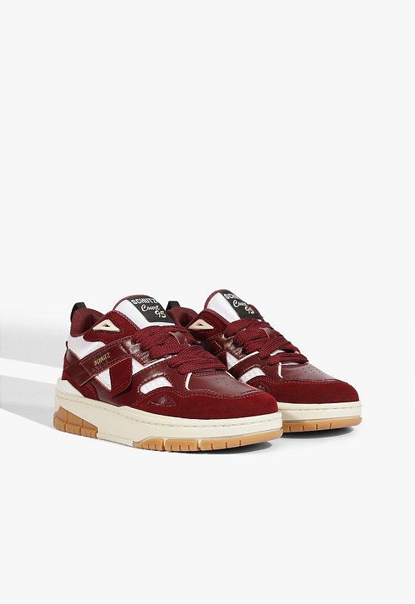 Schutz 337-Tenis Fem. S 22127 0001 0027 1449-Marsala/White