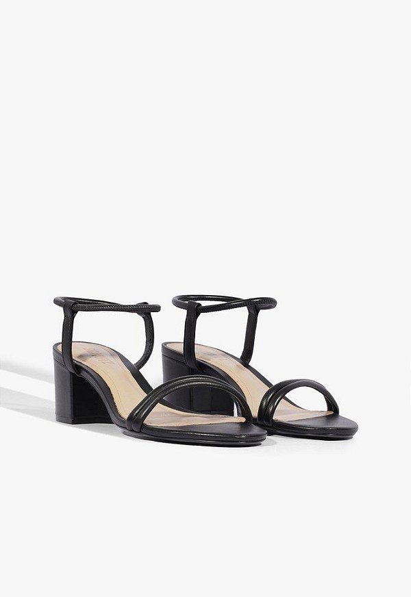 Schutz 593-Sandalia Salto Medio S 20001 0335 0026 2-Preto
