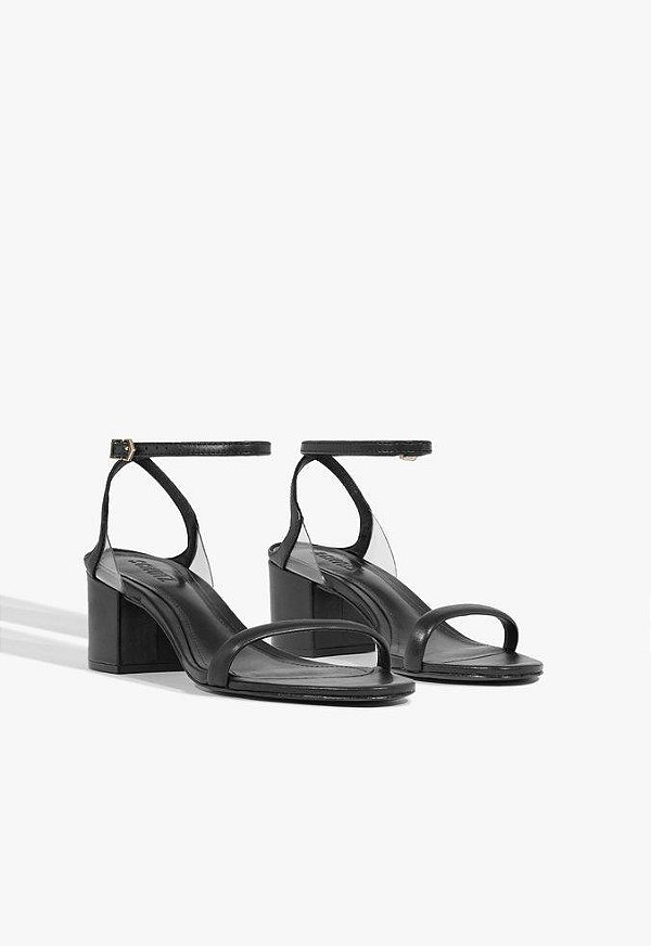 Schutz 593-Sandalia Salto Medio S 20001 0828 0001 2-Preto