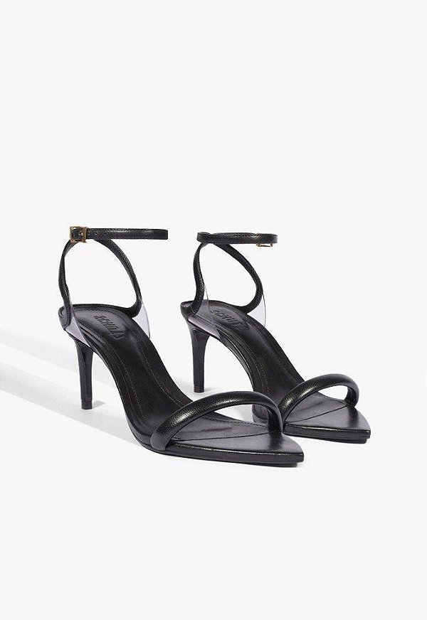 Schutz 593-Sandalia Salto Medio S 21039 0075 0010 2-Preto