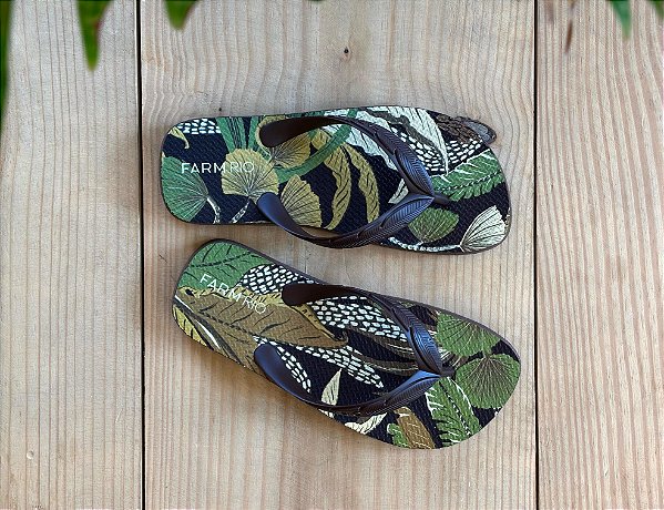 1897-Schutz/Farm 301-Chinelo Fem. J 10088 0013 0001 26-Marrom
