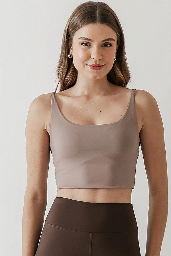 Nice Club 983-Top Cropped Su230640 78-Chocolate