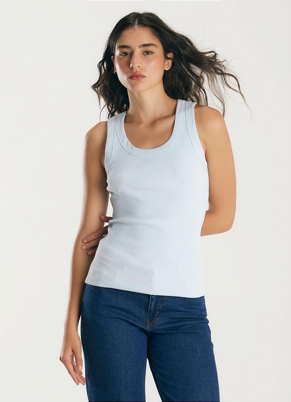 Cantão 368-Regata Fem. 537667 11-Azul Bebe