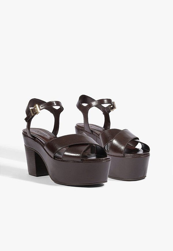 Sandália Platform Preta - Schutz