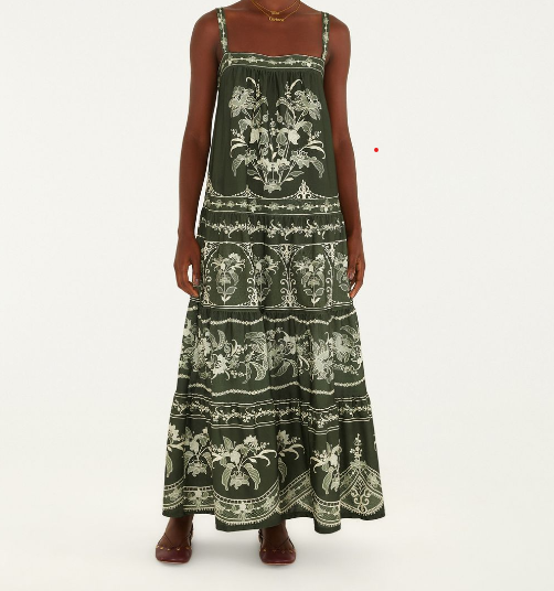 Vestido Cropped Arabesco - Farm