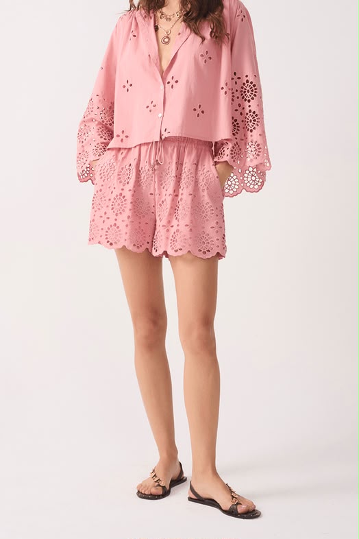 Short Bordado Barrado - Dress To