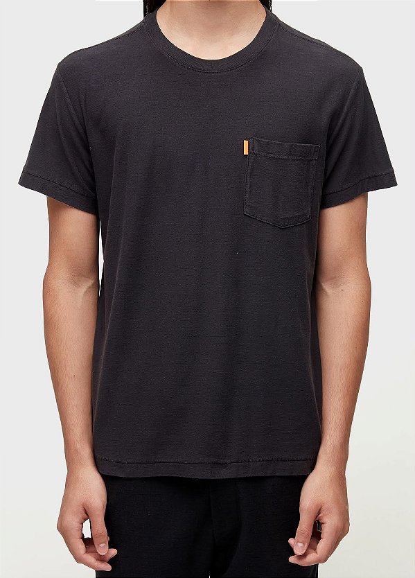 Camiseta Washed Pocket Spot - Osklen