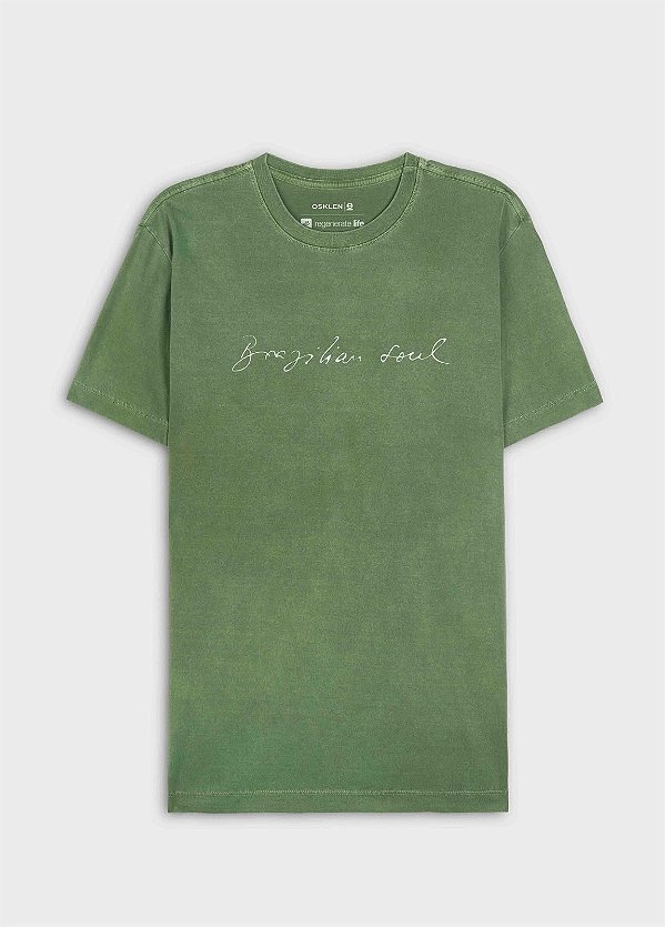 Camiseta Slim Stone Brazilian Soul - Osklen