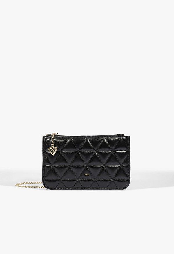 Bolsa Tiracolo Matelassê Geométrico - Schutz